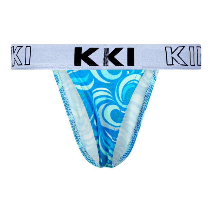 Kiniki Cotton Printed Thongs - Spots