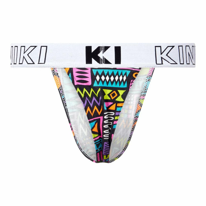 Kiniki Cotton Printed Thongs - Tribal