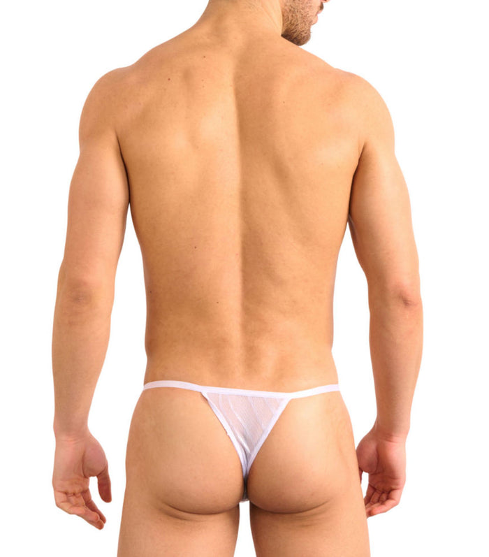 Kiniki Fizzy Clip Side Thong White