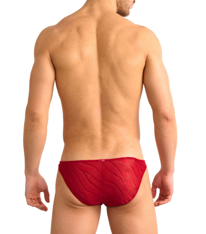 Kiniki Fizzy Micro Brief Scarlet Red