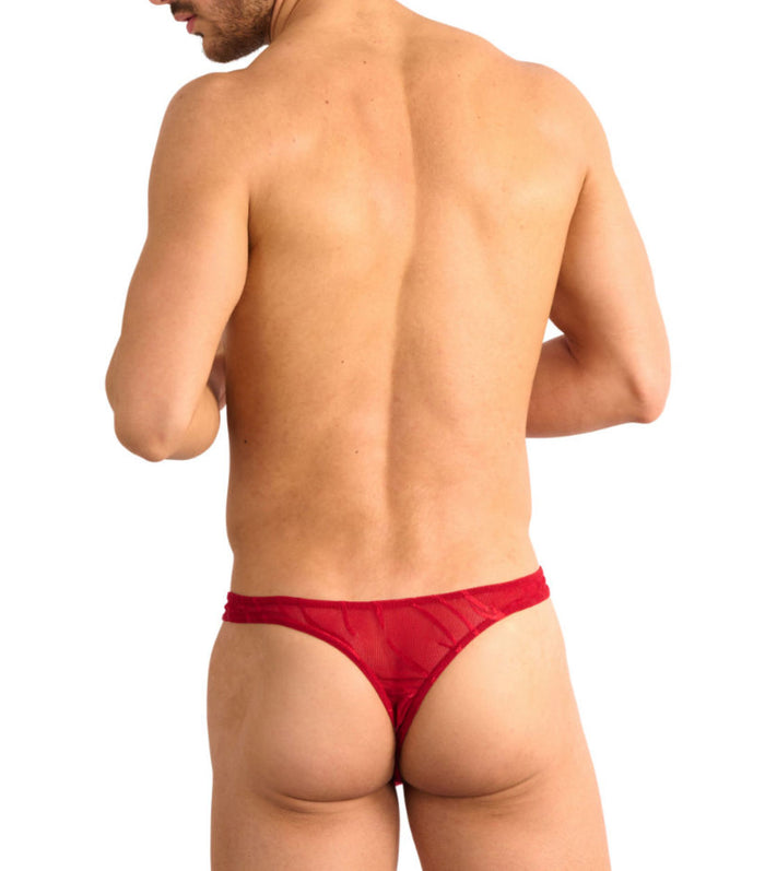 Kiniki Fizzy Thong Scarlet Red