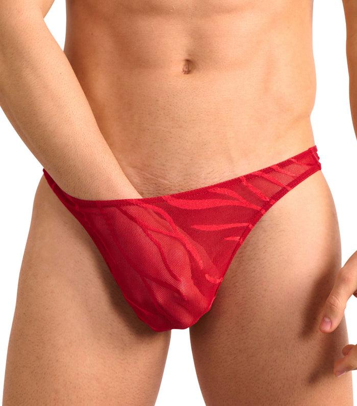 kiniki Fizzy Thong Scarlet Red