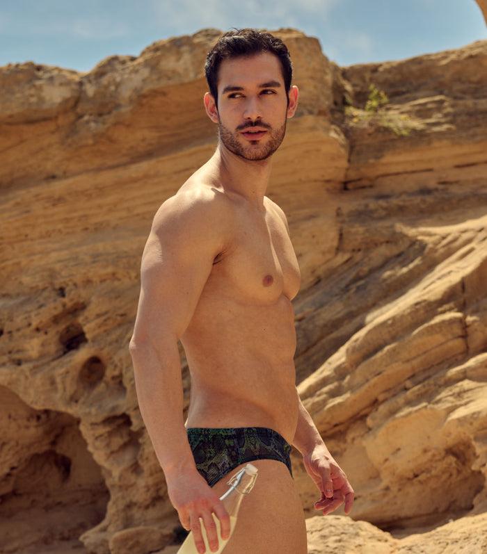 Kiniki Havana Tan Through Deep Waist Swim Brief