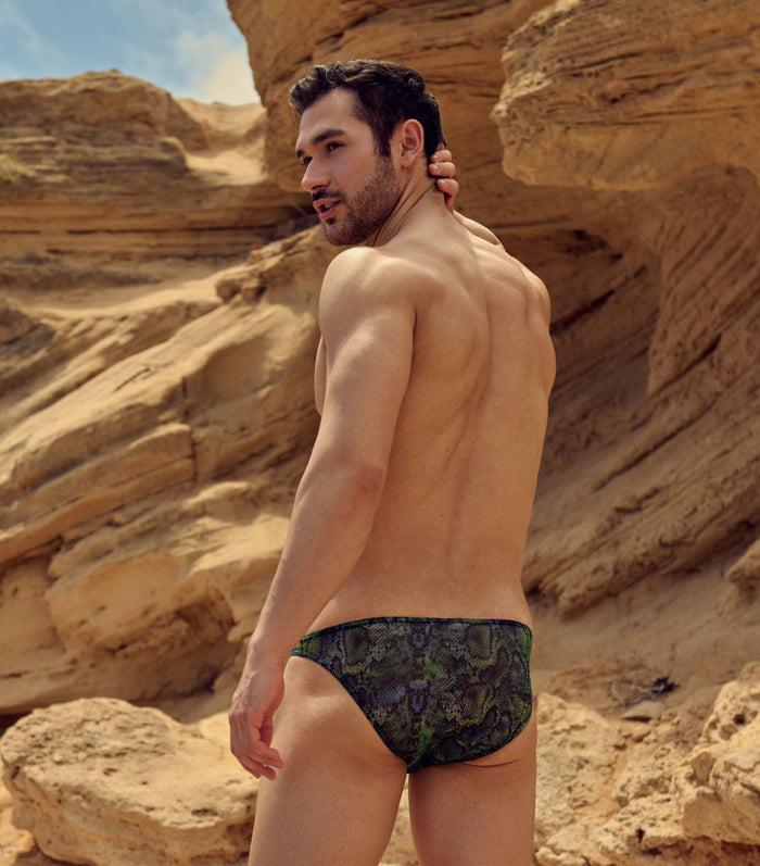 Kiniki Havana Tan Through Swim Micro Brief