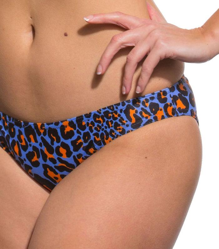 Kiniki Leopard Orange Bikini Brief