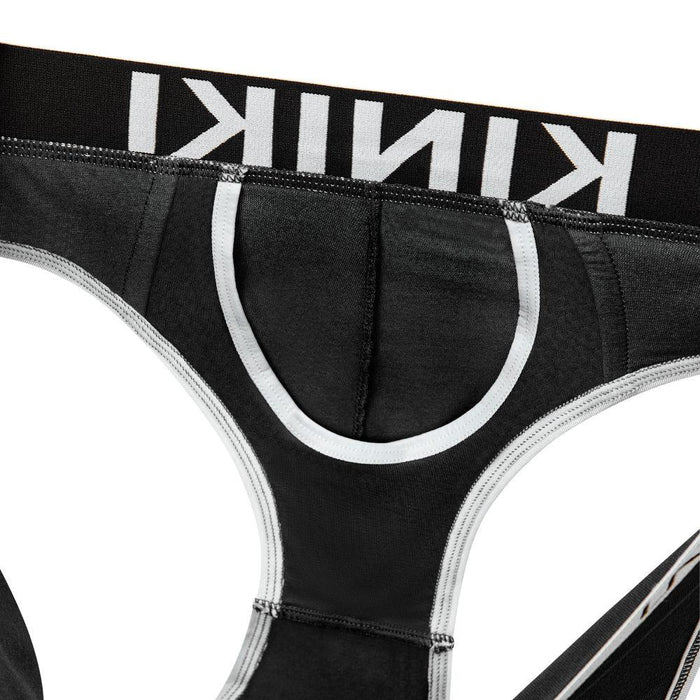 Kiniki Modal Piped Brief Black