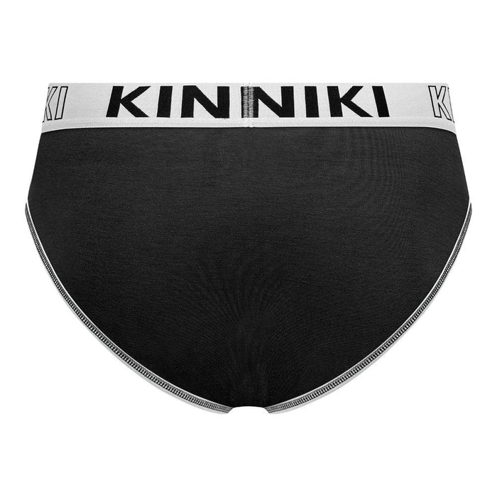 Kiniki Modal Piped Brief Black