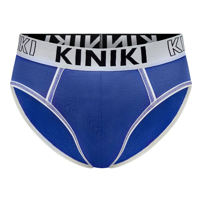 kiniki Modal Piped Brief Blue