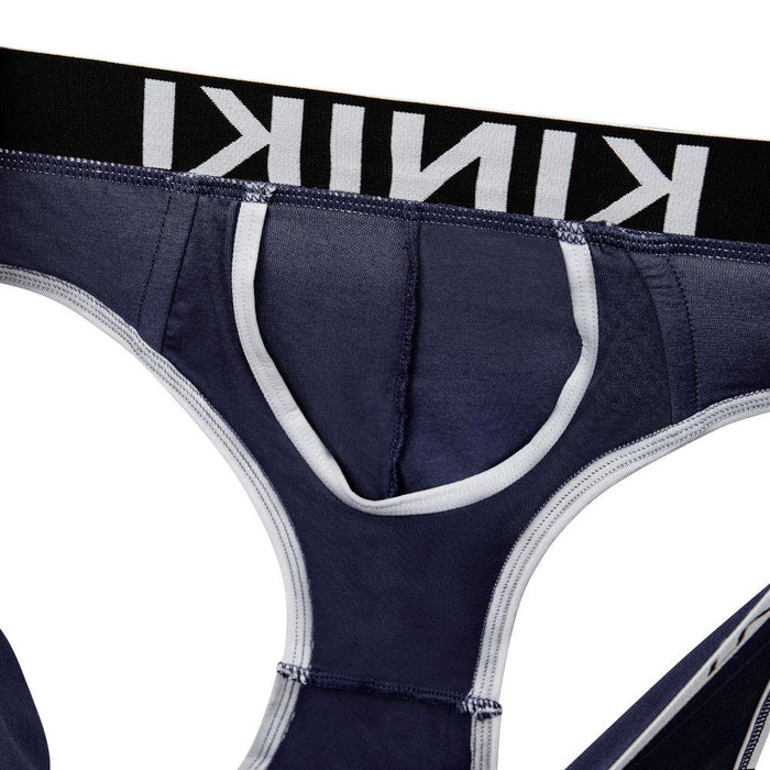 Kiniki Modal Piped Brief Navy