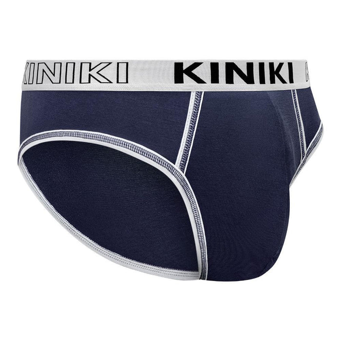 Kiniki Modal Piped Brief Navy
