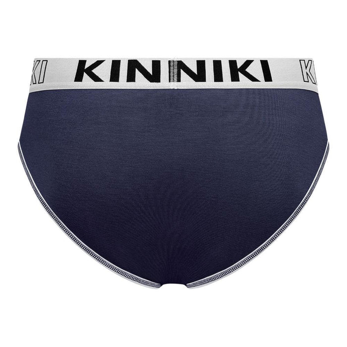 Kiniki Modal Piped Brief Navy