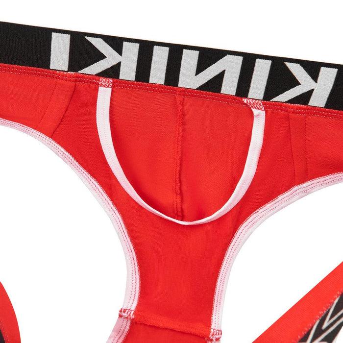 Kiniki Modal Piped Brief Red