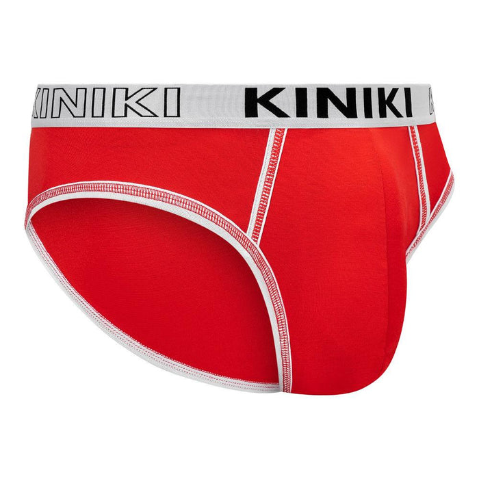 Kiniki Modal Piped Brief Red
