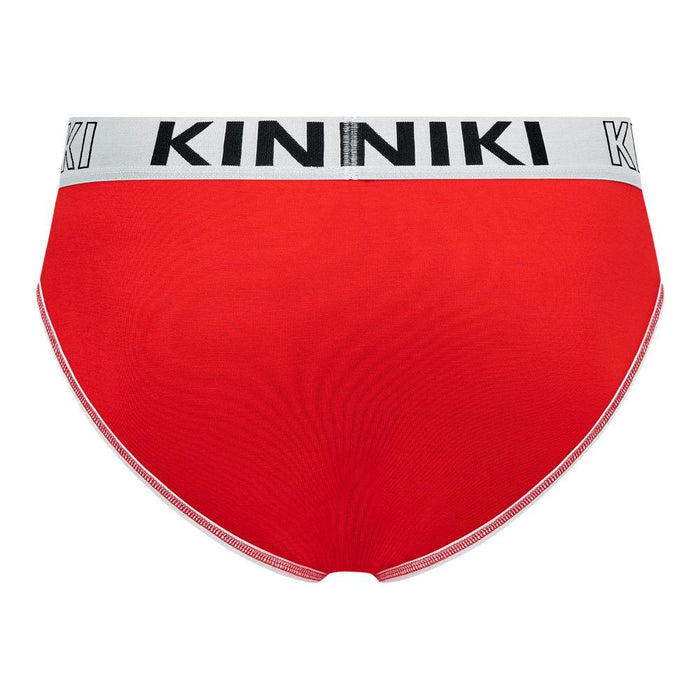 Kiniki Modal Piped Brief Red