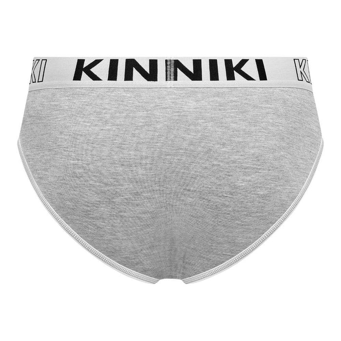 Kiniki Modal Piped Brief Silver
