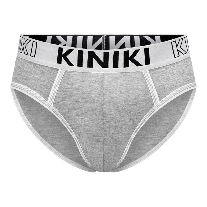 kiniki Modal Piped Brief Silver