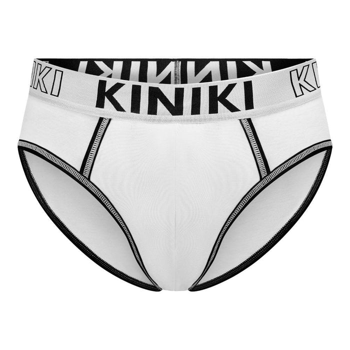 kiniki Modal Piped Brief White