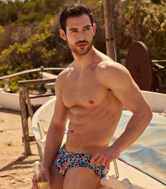 Kiniki Monaco Tan Through Deep Waist Swim Brief