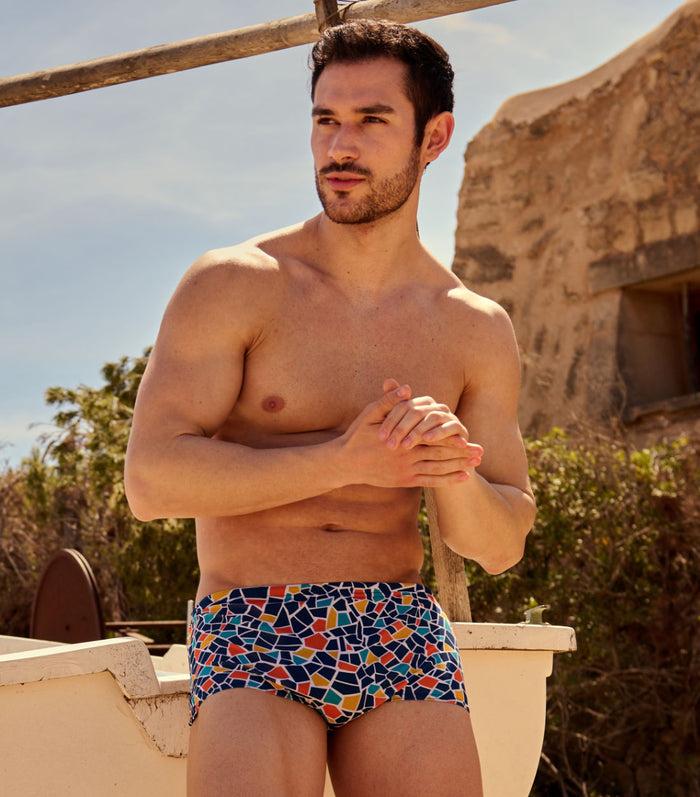 Kiniki Monaco Tan Through Swim Trunks