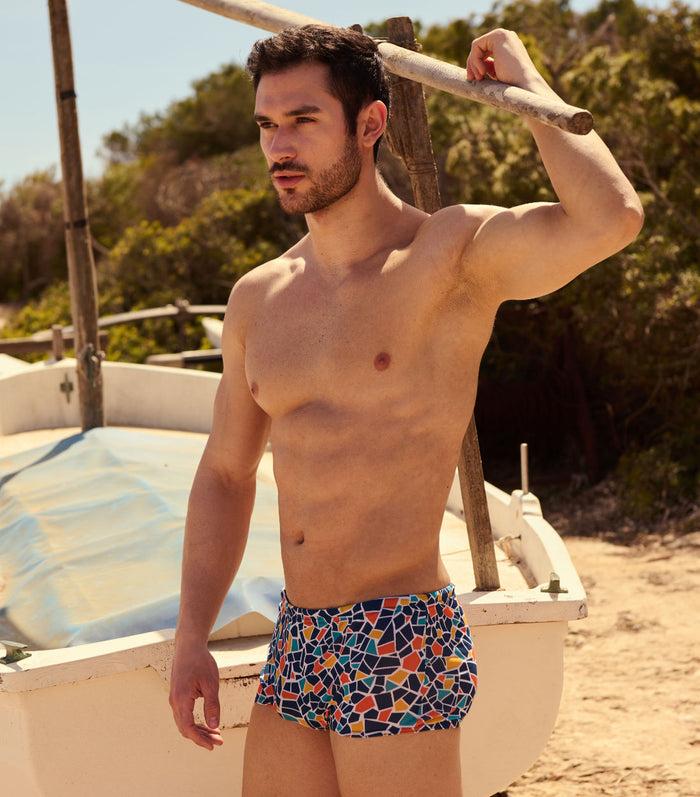 Kiniki Monaco Tan Through Swim Trunks