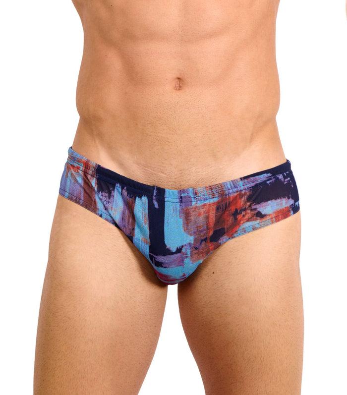 kiniki Mykonos Tan Through Deep Waist Swim Brief