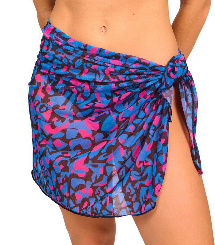 Kiniki Oasis Tan Through Beach Wrap