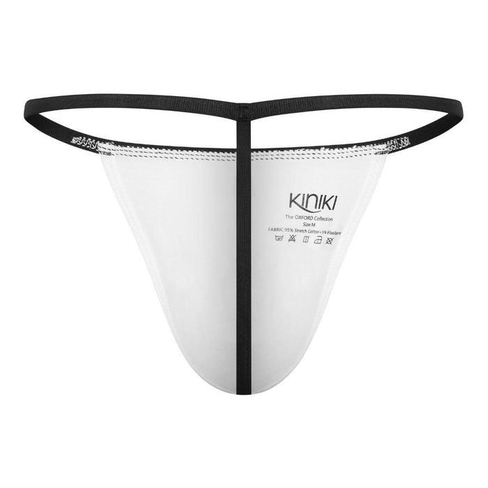 Kiniki Oxford G-String White