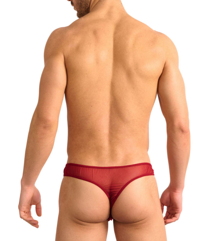 Kiniki Pulse Thong Scarlet Red