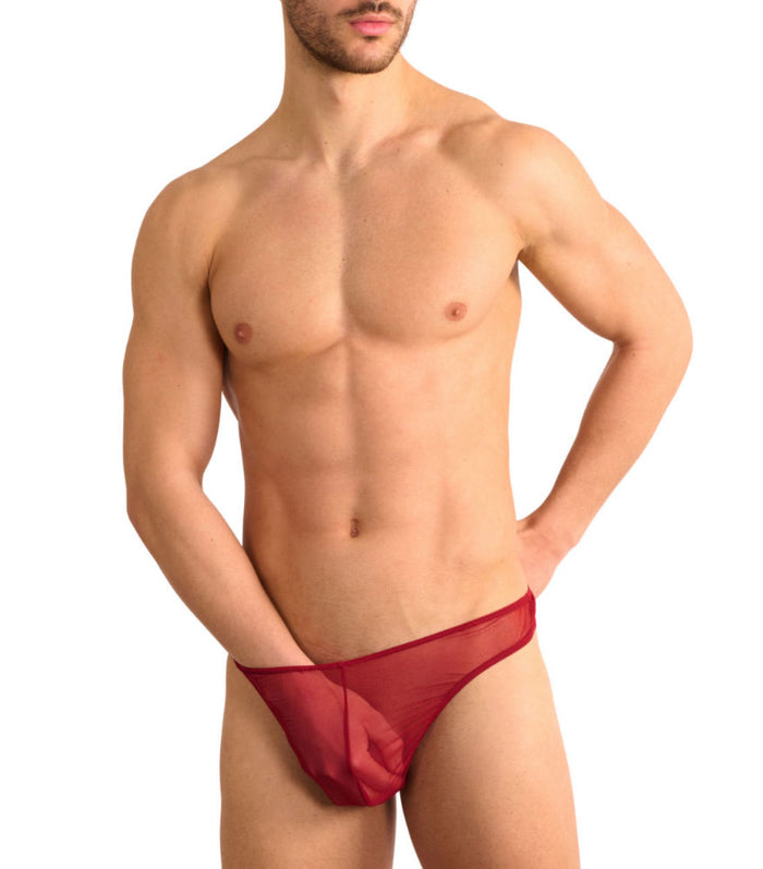Kiniki Pulse Thong Scarlet Red