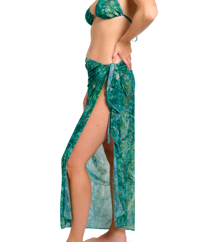 Kiniki Santorini Tan Through Beach Sarong
