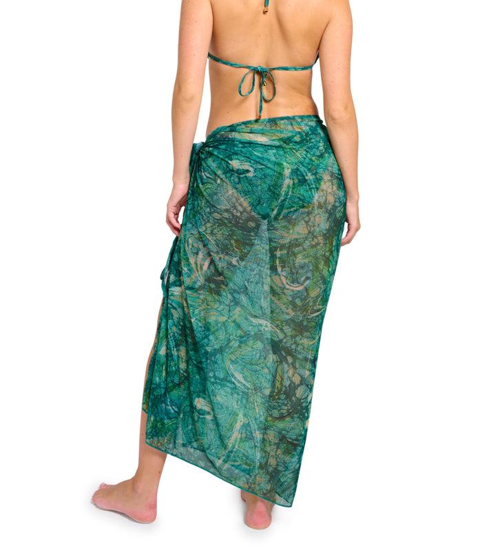 Kiniki Santorini Tan Through Beach Sarong