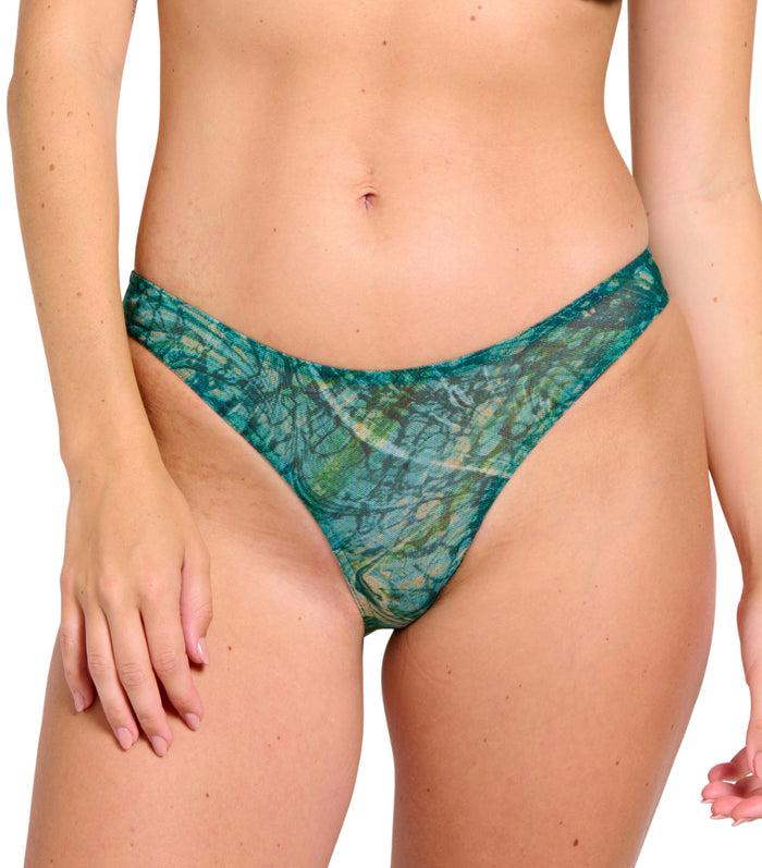 kiniki Santorini Tan Through Bikini Brief