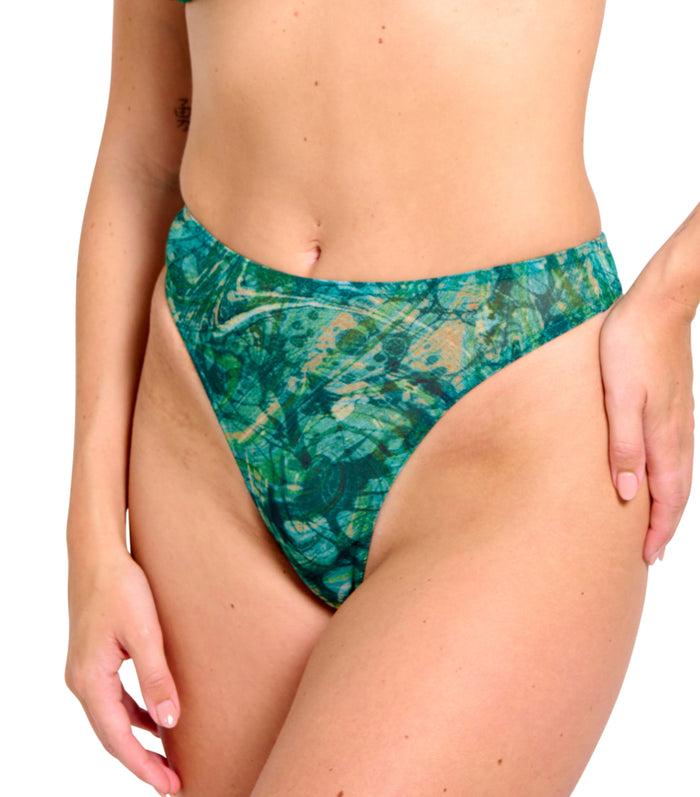 kiniki Santorini Tan Through Bikini Thong