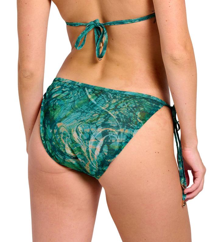 Kiniki Santorini Tan Through Tie Side Bikini Tanga