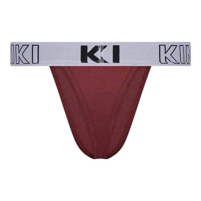Kiniki Saturn Thong Burgundy