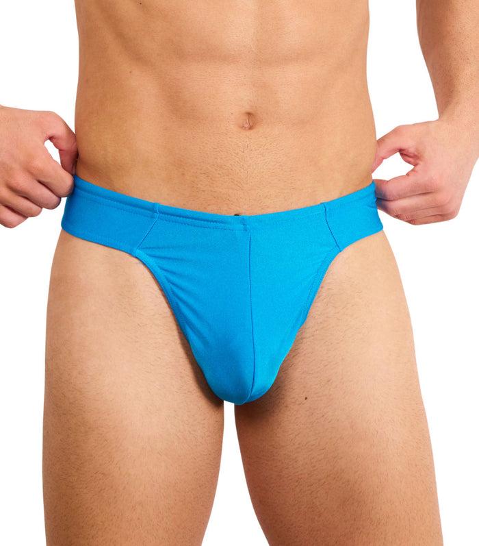 kiniki St Tropez Swim Thong Blue