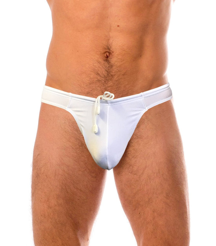 kiniki St Tropez Swim Thong White