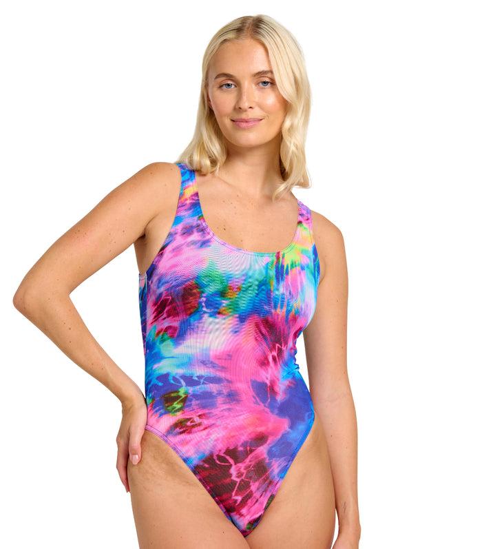 Kiniki Storm Tan Through Scoop Neck Swimsuit