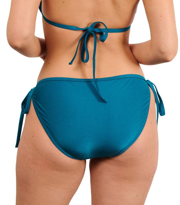 Kiniki Teal Tie Side Bikini Tanga