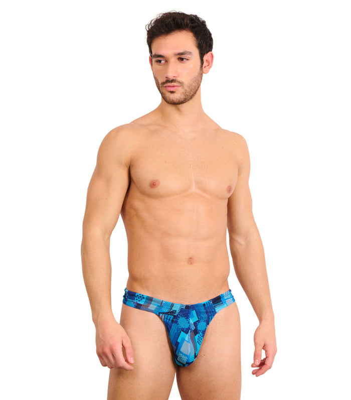 Kiniki Ultramarine Tan Through Swim Thong