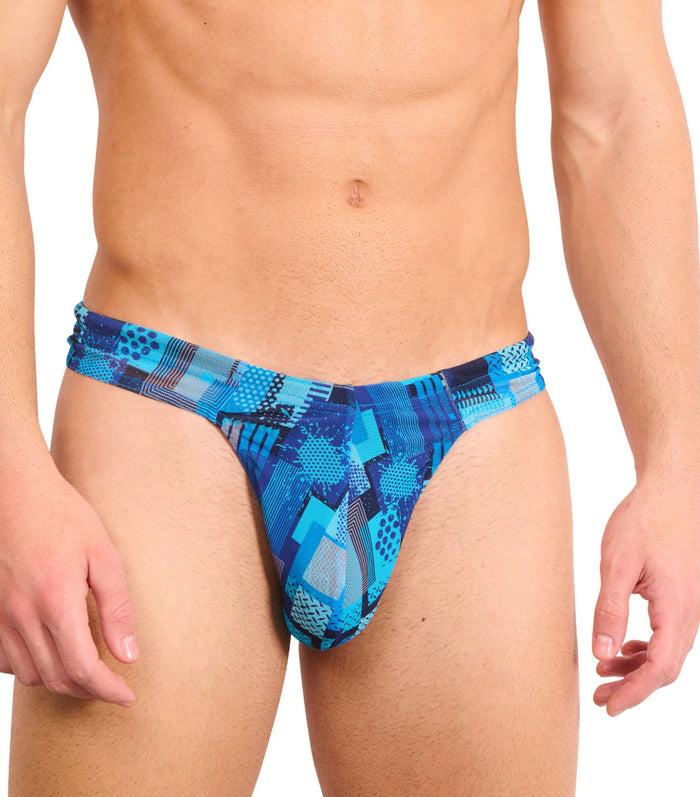 kiniki Ultramarine Tan Through Swim Thong