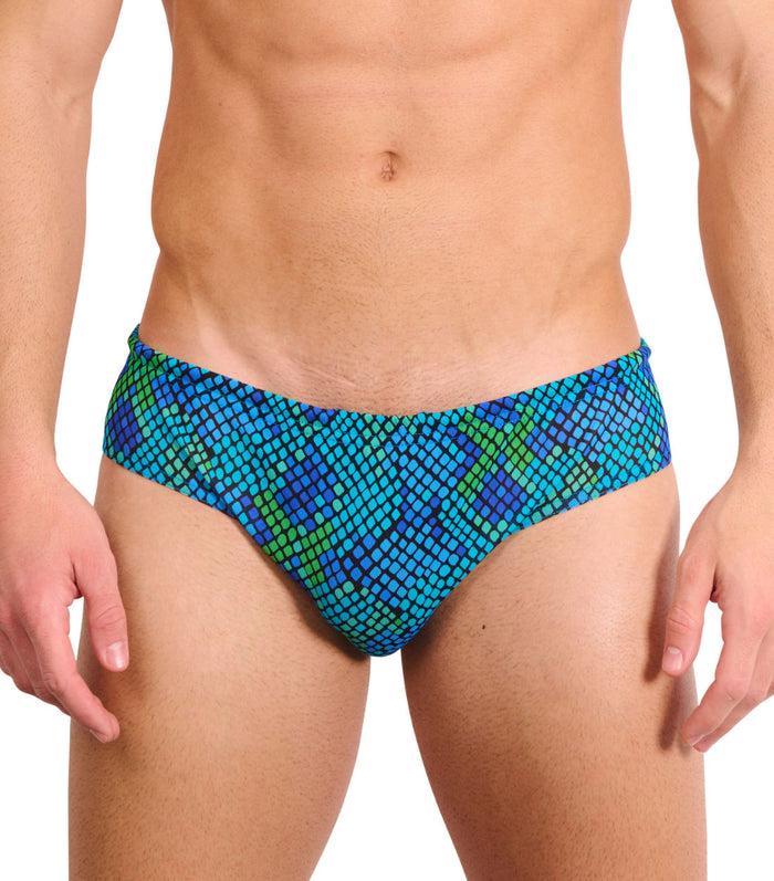 Kiniki Viper Tan Through Deep Waist Swim Brief