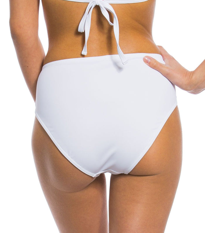Kiniki White High Waisted Bikini Brief