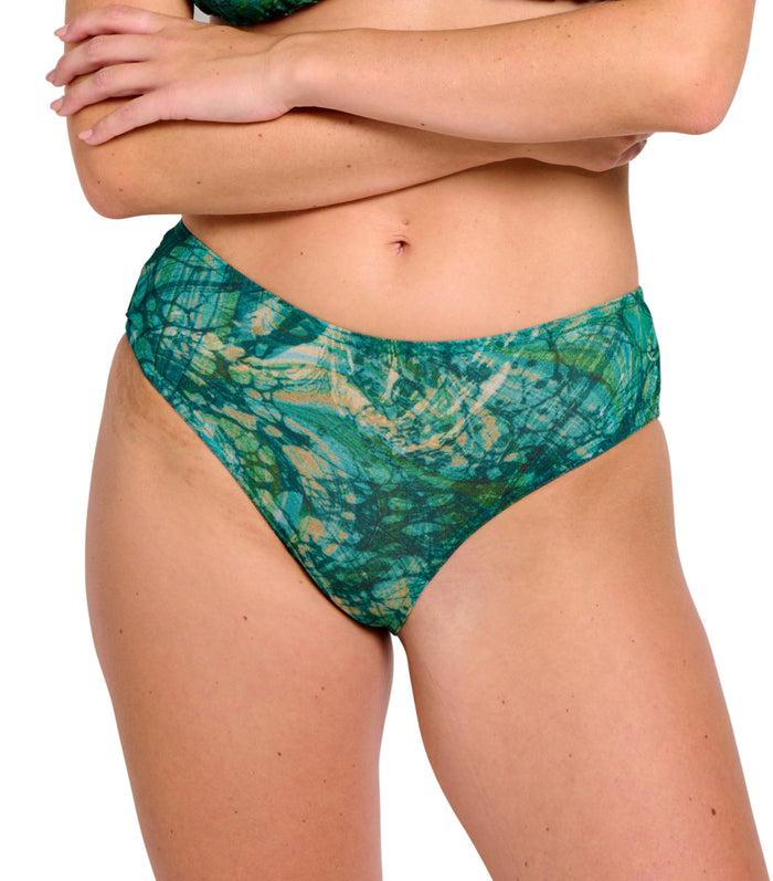 kiniki Santorini Tan Through High Waisted Bikini Brief