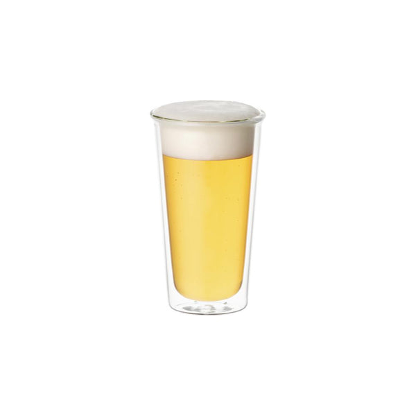 kinto CAST double wall beer glass 340ml