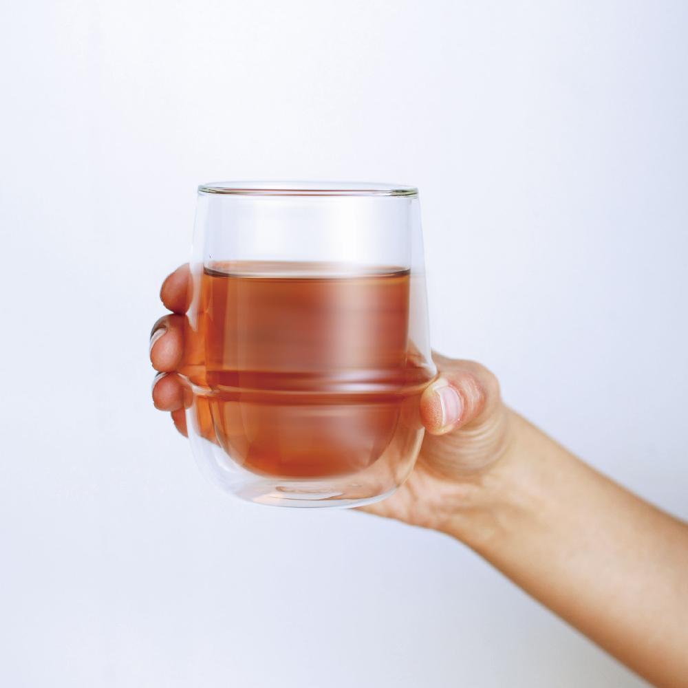 Kinto KRONOS Double Wall Iced Tea Glass 350ml / 12oz