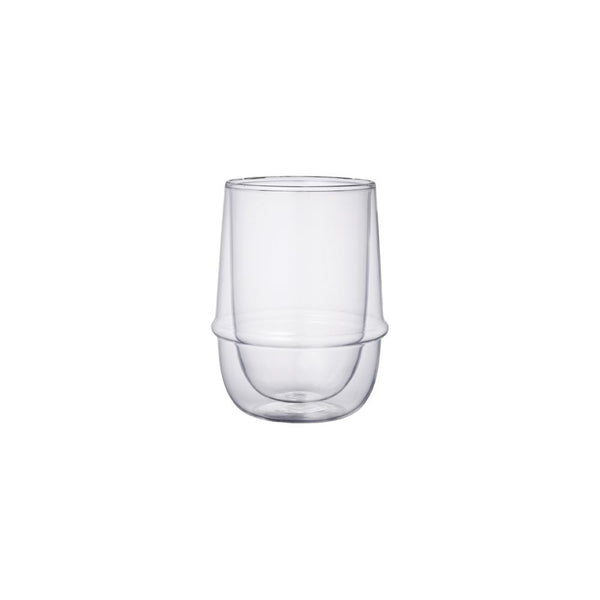 kinto KRONOS double wall iced tea glass 350ml / 12oz