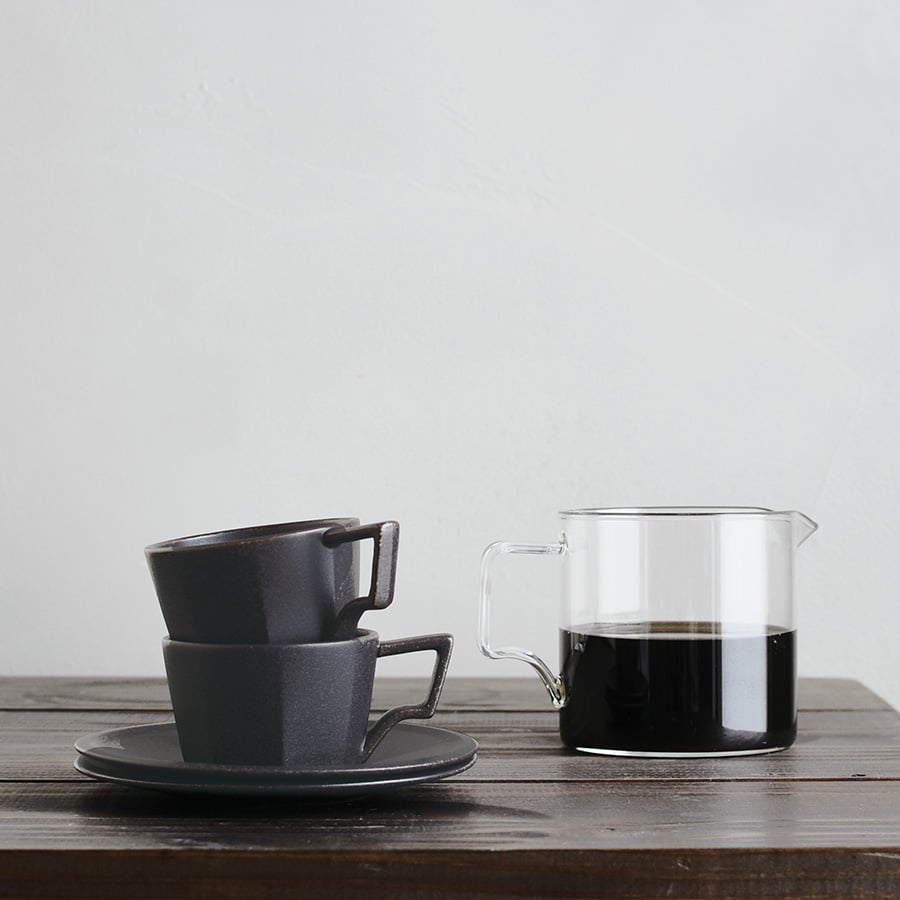 Kinto OCT Cup & Saucer 220ml / 7oz