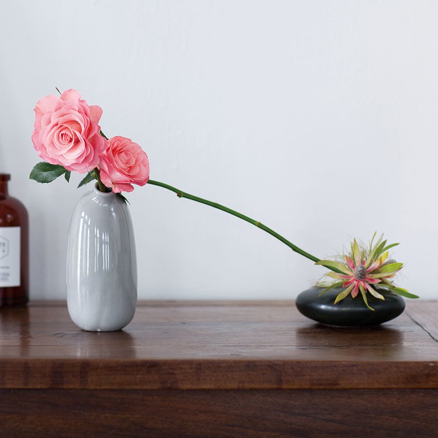 Kinto SACCO Vase Porcelain 03