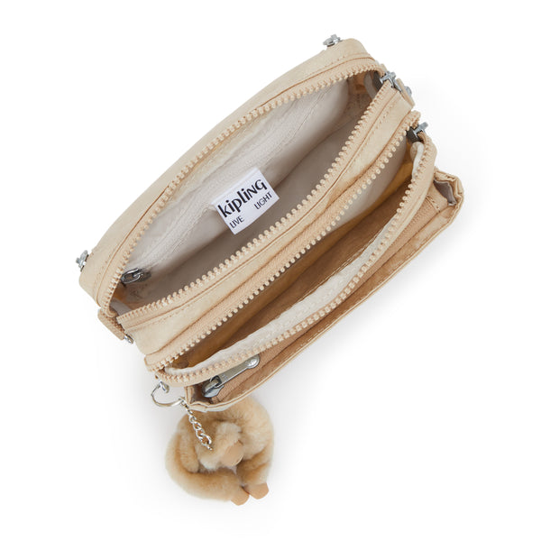 Kipling Abanu Multi Shimmer Convertible Crossbody Bag